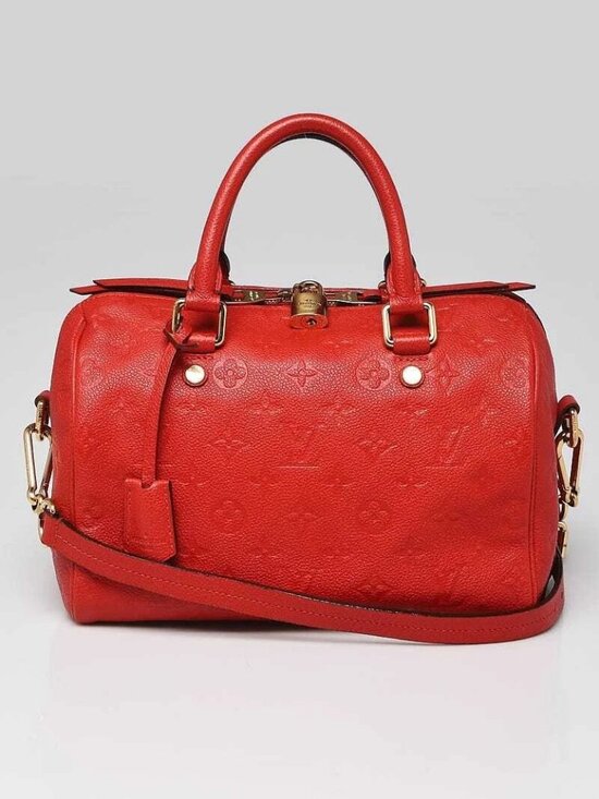 Louis Vuitton Handbags - Louis Vuitton Orient Monogram Empreinte Leather Speedy 25 Bandouliere Bag